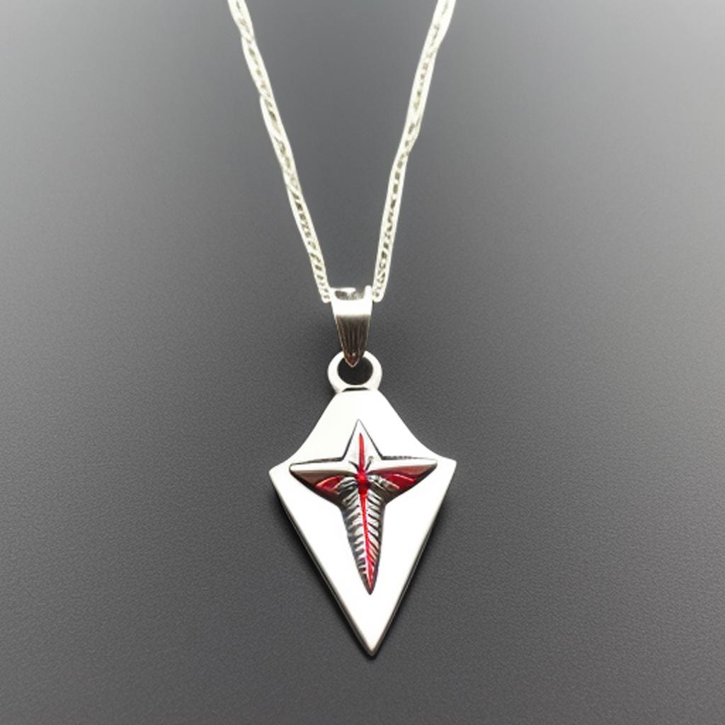 Signification spirituelle de la pointe de flèche collier, pendentif et
